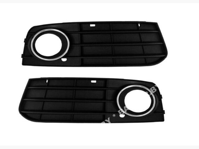 Передняя левая хромированная решетка в бампер AUDI A4/S4 (B8) 2007-2011 Новая! - фото 1 - id-p184810555
