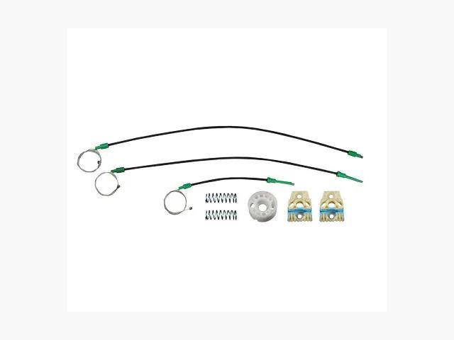 Ремкомплект стеклоподъемника Golf 5 (03-08), Jetta (05-10) передней левой двери (трос + ролик + направдяющие) - фото 1 - id-p184810860