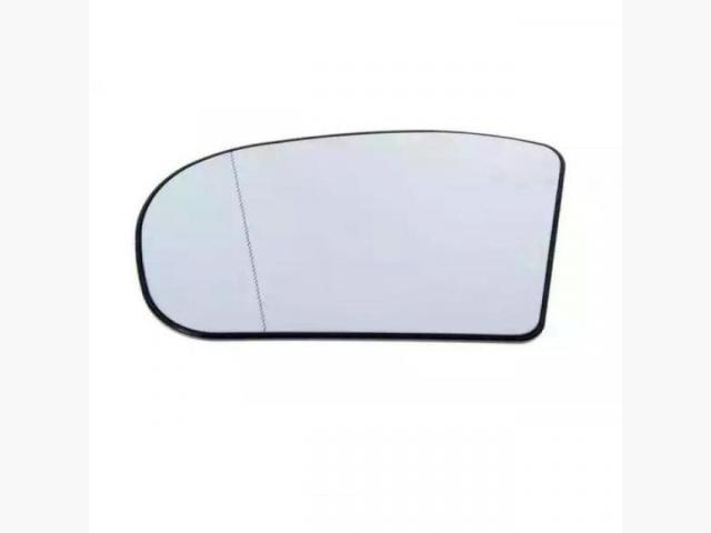 Внешнее левое стекло зеркала, асферичное, хромированное, обогрев MERCEDES C-CLASS (W203) 2000-2007 Новое! - фото 1 - id-p184811453