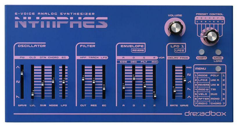 Модульный синтезатор Dreadbox Nymphes