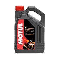 Масло Motul 7100 5w40 4Т моторное 100% синтетическое для четырехтактных двигателей мотоциклов 4 литр - фото 1 - id-p184417682