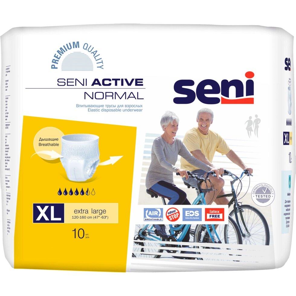 Впитывающие трусики для взрослых Seni Active normal extra large,10 шт. - фото 1 - id-p184818989