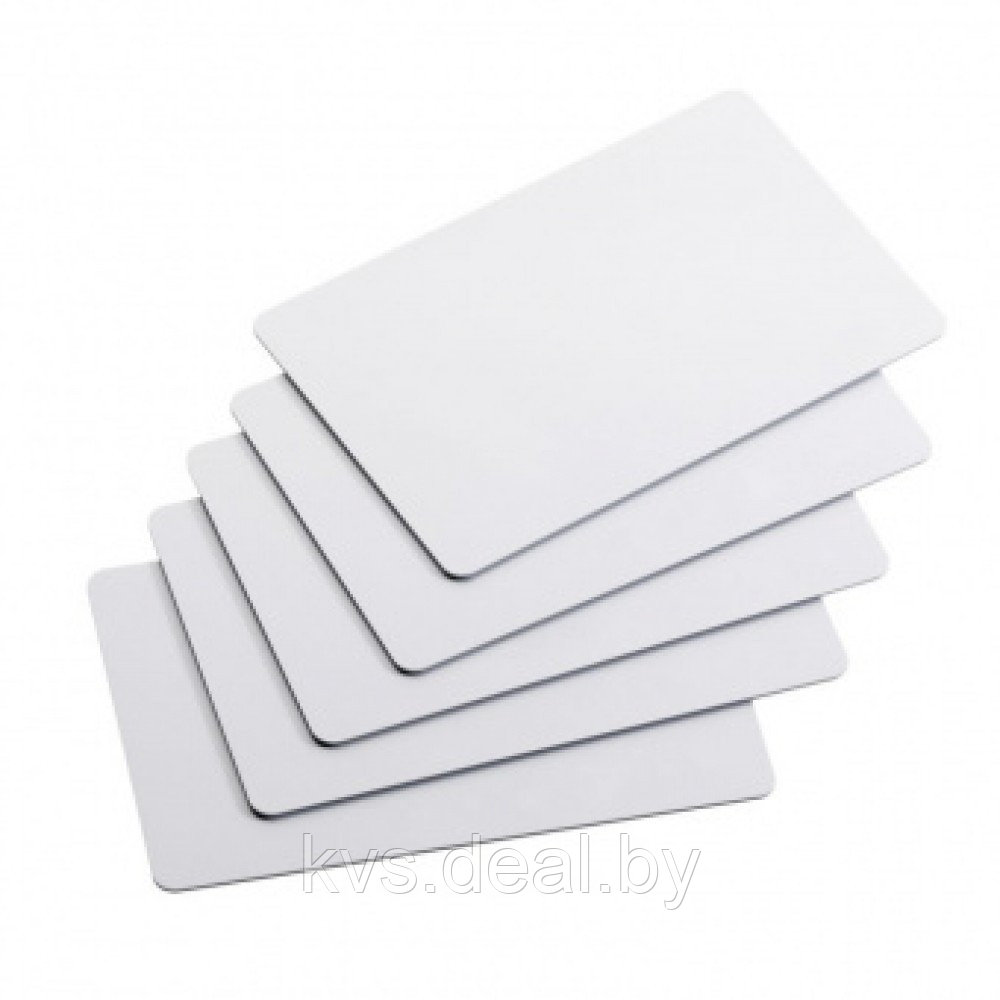 RFID Карта тонкая PVC EM+MF с чипом 4100 и F1108 - фото 1 - id-p89555521