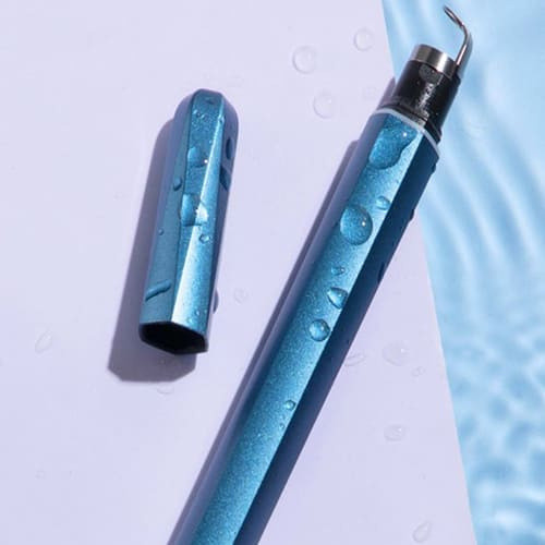 Вакуумный аппарат с камерой для чистки пор лица Meishi Visual Pore Cleaner (Синий) - фото 4 - id-p184823791
