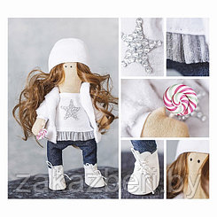 Интерьерная кукла «Лея», набор для шитья, 15.6 × 22.4 × 5.2 см