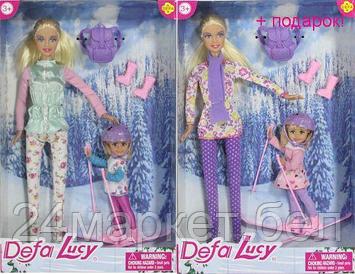 Кукла с аксессуарами Defa Lucy 8356 32*20,5*5 9 предметов 2 вида