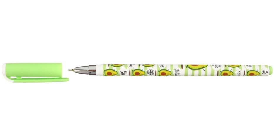 Ручка шариковая Lorex Slim Soft Avocado, стержень синий - фото 1 - id-p184823424
