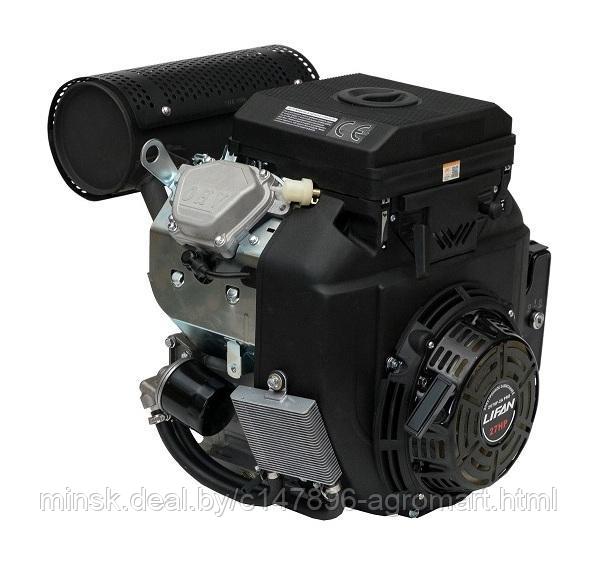 Двигатель Lifan LF2V78F-2A PRO(New), 27 л.с. D25, 20А, датчик давл./м, м/радиатор, ручн.+электр. зап - фото 4 - id-p165465213