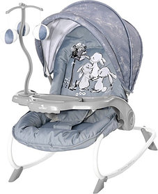 Шезлонг Lorelli Dream Time 2021 (silver blue rabbits)