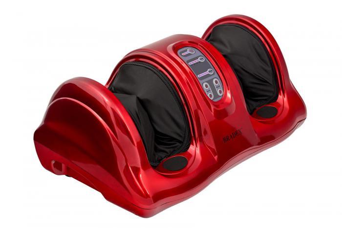 Массажер для стоп и лодыжек «БЛАЖЕНСТВО» красный (Foot Massager, red), Bradex KZ 0182