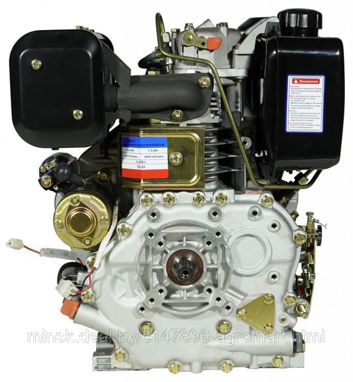 Двигатель Lifan Diesel 188FD D25, 6A шлицевой вал for 1300D - фото 4 - id-p180114103