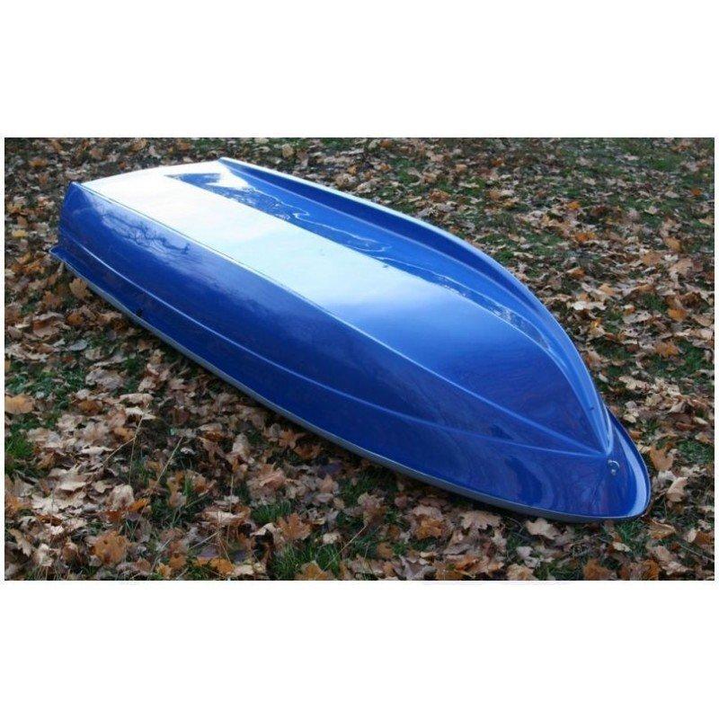 Стеклопластиковая лодка Стелс 315 серо/синяя - фото 3 - id-p184831494