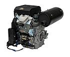 Двигатель Lifan LF2V78F-2A PRO(New), 27 л.с. D25, 3А, датчик давл./м, м/рад-р, ручн.+электр. запуск, фото 2