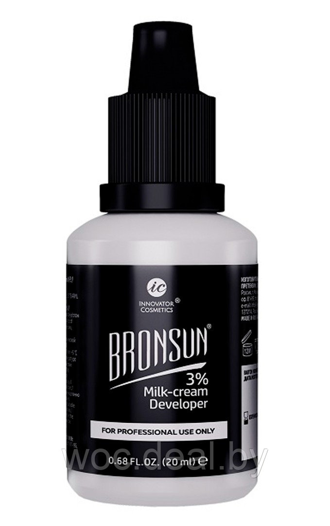 Bronsun Оксидант-молочко 3%, 20 мл - фото 1 - id-p177231565
