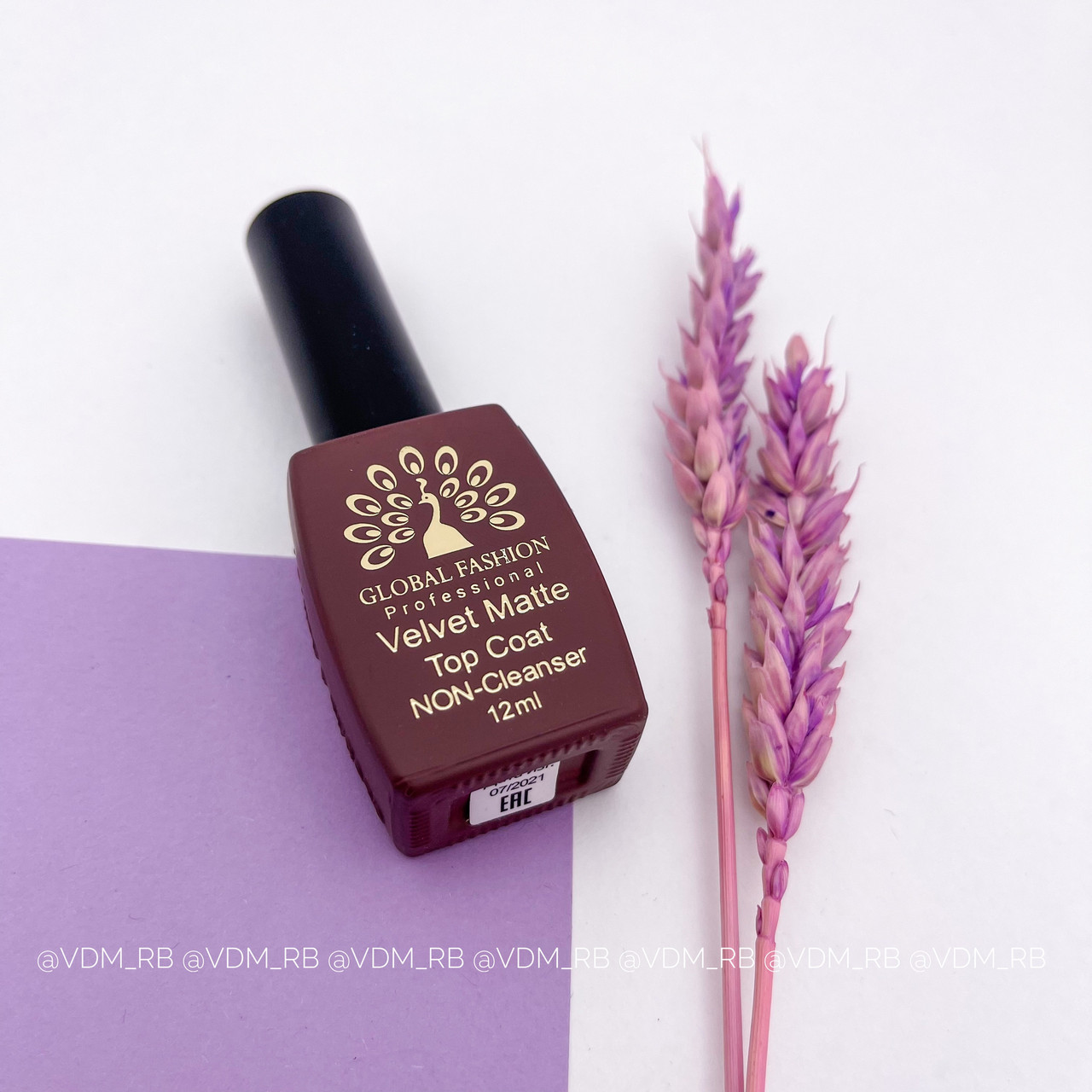 Топ Global Fashion с бархатным эффектом Velvet Matte, 12 мл