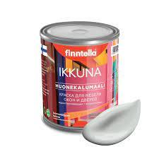 Краска для дерева IKKUNA COLOR цветная, яркая, для окон и дверей (2,7 л) 3,11 кг (Finntella, Финляндия) - фото 2 - id-p184842909