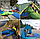 Туристический сверхлегкий матрас со встроенным насосом SLEEPING PAD и воздушной подушкой Синий, фото 5