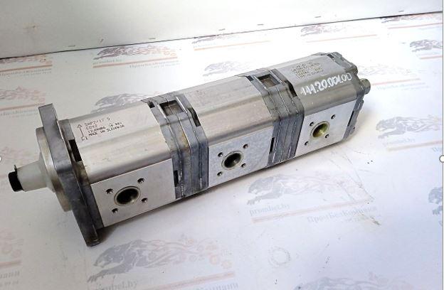 Гидронасос шестеренный 3-ёх секционный Sauer Danfoss SNP2/17S C042 +SNP2/17S FR73 + 111.20.001.00