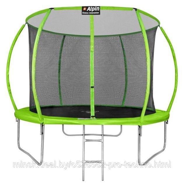 Батут Alpin Sky 10ft - 312 см с защитной сеткой и лестницей