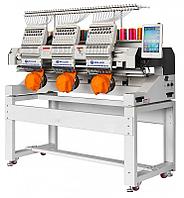Промышленная трёхголовочная вышивальная машина VELLES VE 1503C-TS2 FREESTYLE поле вышивки 400 x 400 мм