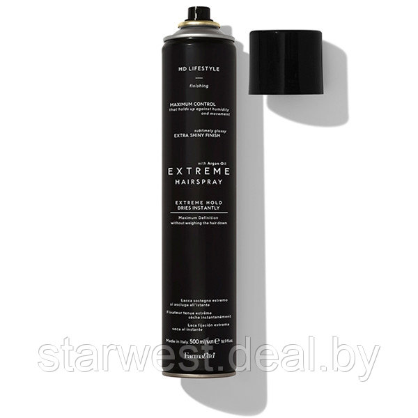 FarmaVita HD Life Style Extreme Hold Hairspray 500 мл Лак для волос экстрасильной фиксации - фото 1 - id-p135538367