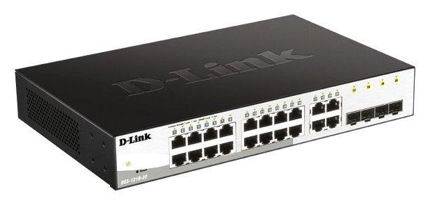 Настраиваемый коммутатор D-Link DGS-1210-20/F2A