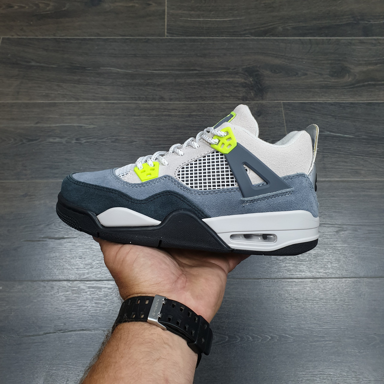 Кроссовки Air Jordan 4 Retro SE Neon 95