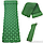 Туристический сверхлегкий матрас со встроенным насосом SLEEPING PAD и воздушной  подушкой Зеленый, фото 8