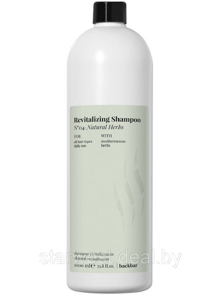 FarmaVita Back Bar Revitalizing Shampoo № 04 1000 мл Шампунь восстанавливающий для волос - фото 1 - id-p184849485