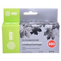 Картридж Cactus CS-PGI480XXLBK Black для Canon Pixma TS6140/TS8140/TS9140/TR8540