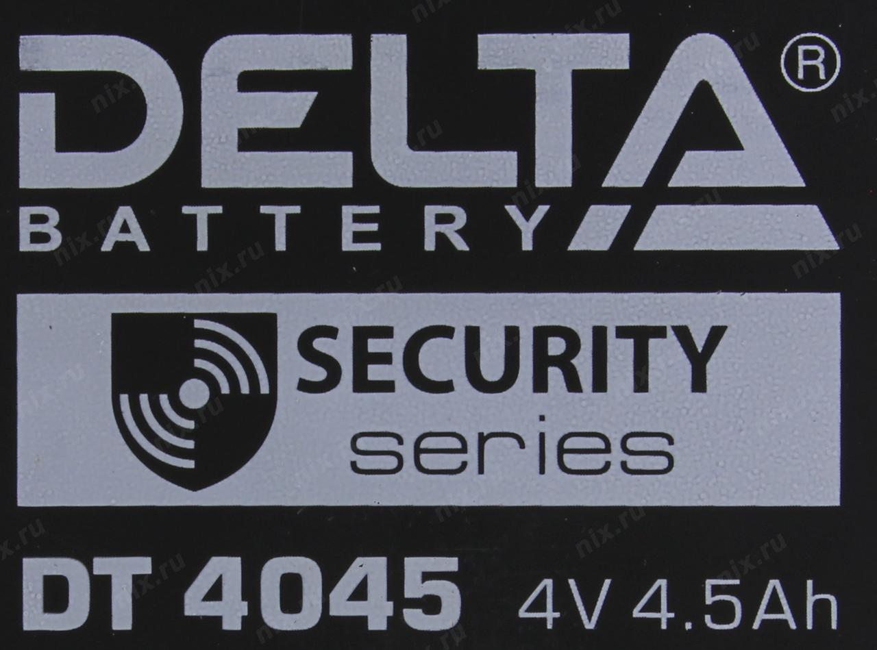 Аккумулятор Delta DT 4045 (4V, 4.5Ah) для слаботочных систем