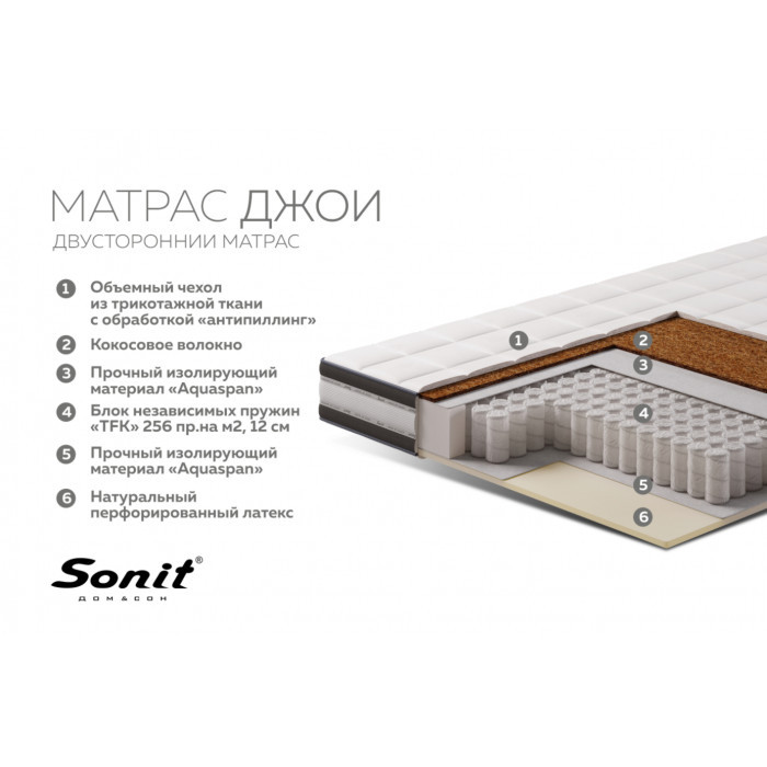 Матрас Джой TFK - фото 2 - id-p171359970