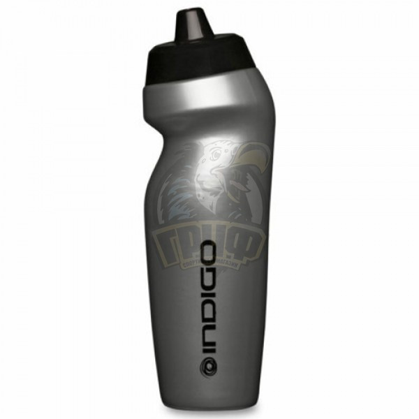 Бутылка спортивная Indigo Sandal 0,62 л (серый/черный) (арт. IN225-GR-BK)