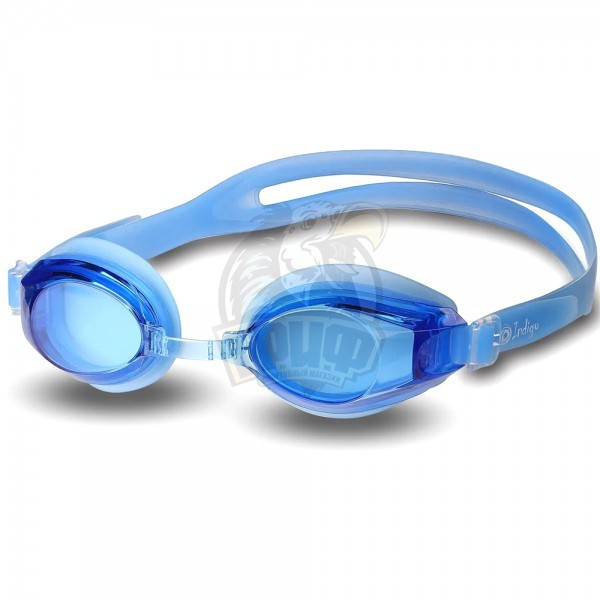 Очки для плавания Indigo (синий) (арт. 113G-BL) - фото 1 - id-p184854536