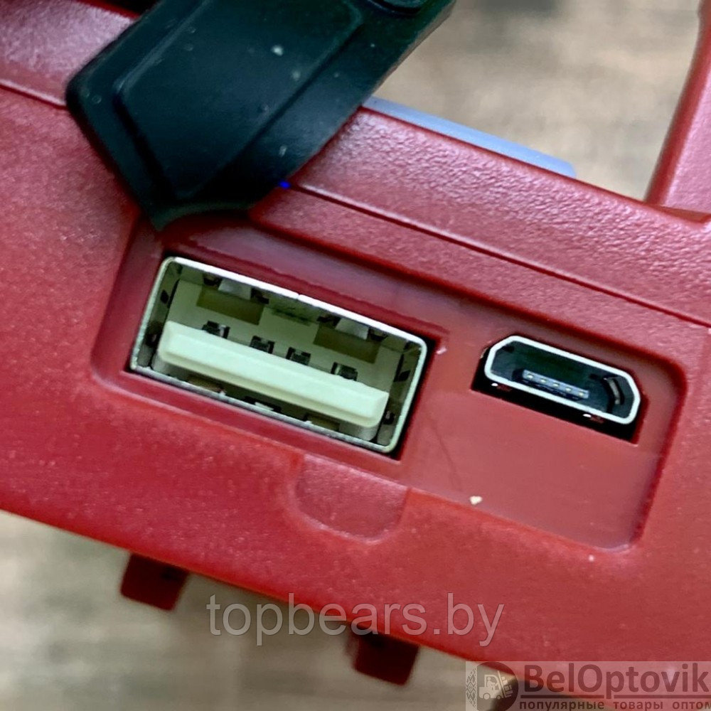 Велосипедный фонарь с держателем для телефона Bicycle Horn Light micro USB, встроенный аккумулятор звонок - фото 7 - id-p184855787