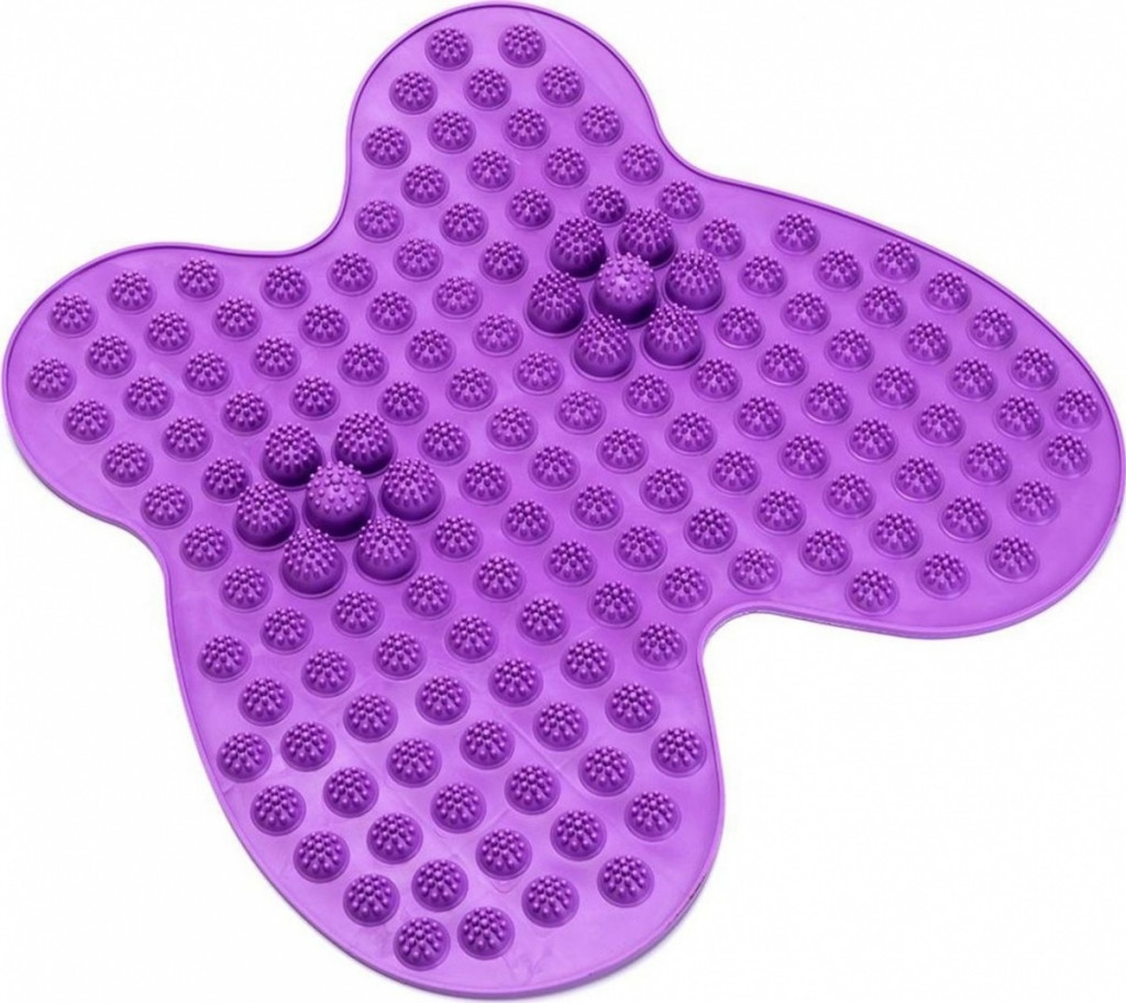 Коврик массажный рефлексологический для ног РЕЛАКС МИ фиолетовый - фото 1 - id-p184855833