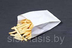 Пакет для картофеля фри, бумажный, белый 130*100*40мм/250шт.