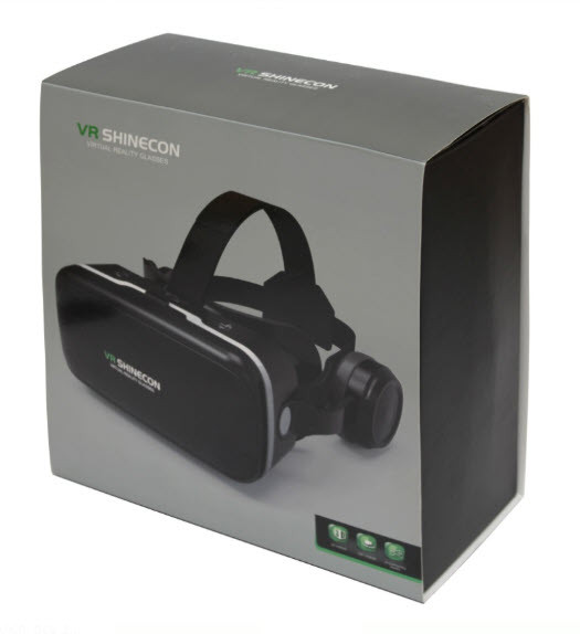 Очки виртуальной реальности 3 D VR Shinecon 6.0 с наушниками - фото 8 - id-p178677223