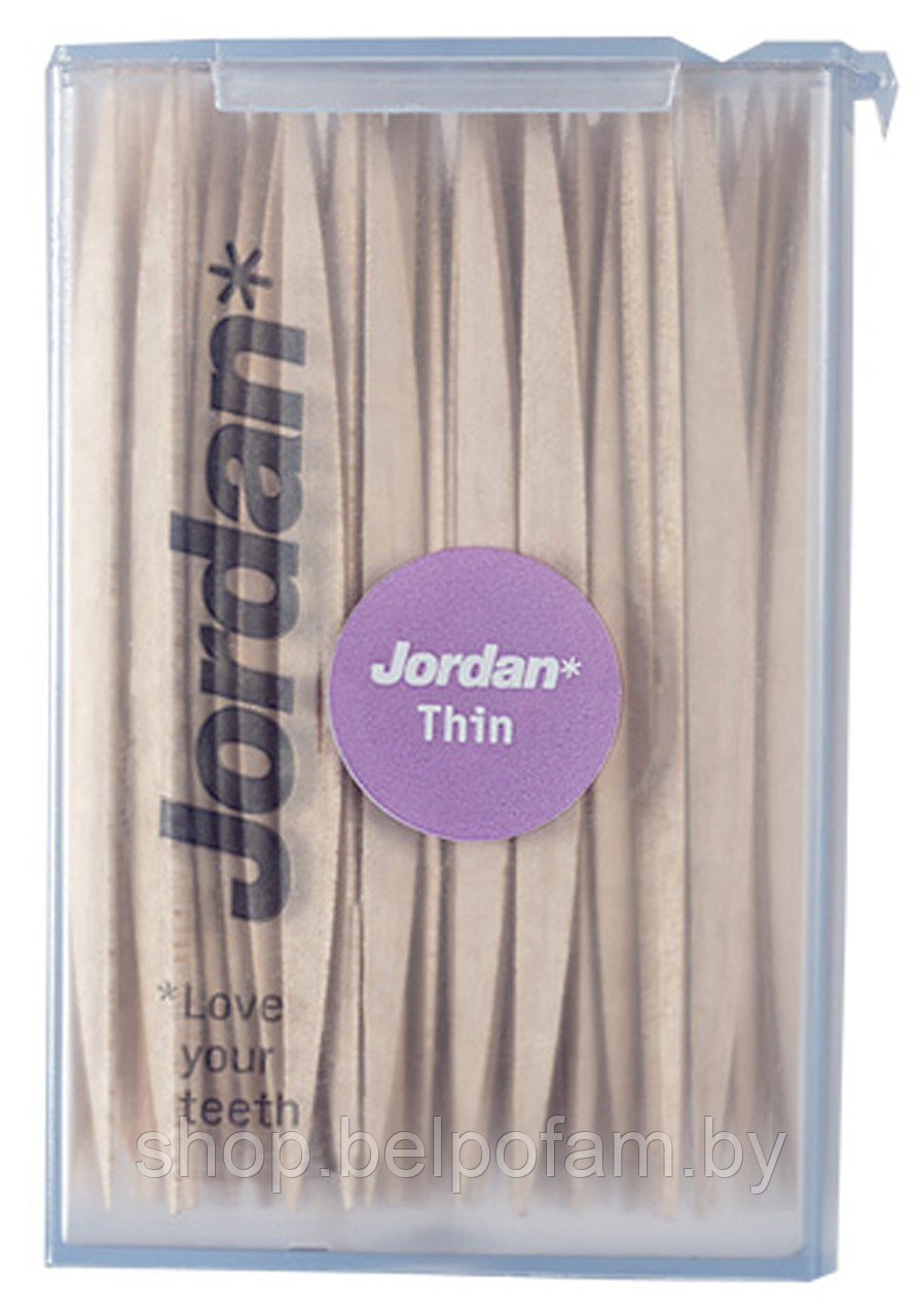 Зубочистки Jordan деревянные двухсторонние экстратонкие, уп. 140 шт. - фото 2 - id-p184863974