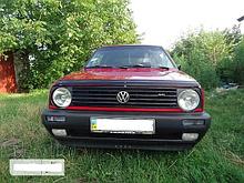 Дефлектор капота - мухобойка, VW Golf-2 1983-1991, VIP TUNING