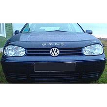 Дефлектор капота - мухобойка, VW Golf-4 1997-2003, VIP TUNING