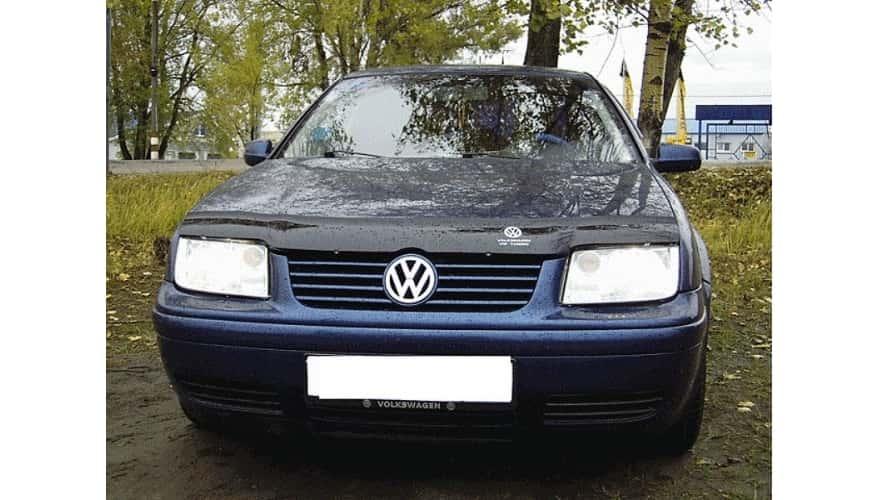 Дефлектор капота - мухобойка, VW Jetta 1998-..., VIP TUNING - фото 1 - id-p143773129