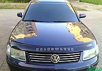 Дефлектор капота - мухобойка, VW Passat B5 1997-2001, VIP TUNING