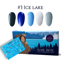 Набор Nail Box KIEMI WINTER №3 ICE LAKE