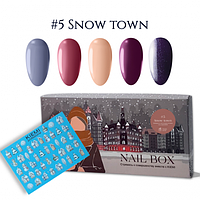 Набор Nail Box KIEMI WINTER №5 “SNOW TOWN”