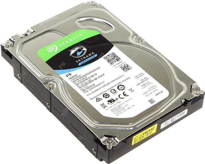 HDD 4 Tb SATA 6Gb/s Seagate SkyHawk Surveillance ST4000VX007 3.5" 64Mb