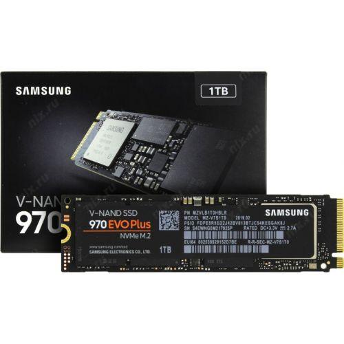 SSD 1 Tb M.2 2280 M Samsung 970 EVO Plus MZ-V7S1T0BW (RTL) V-NAND 3bit-MLC