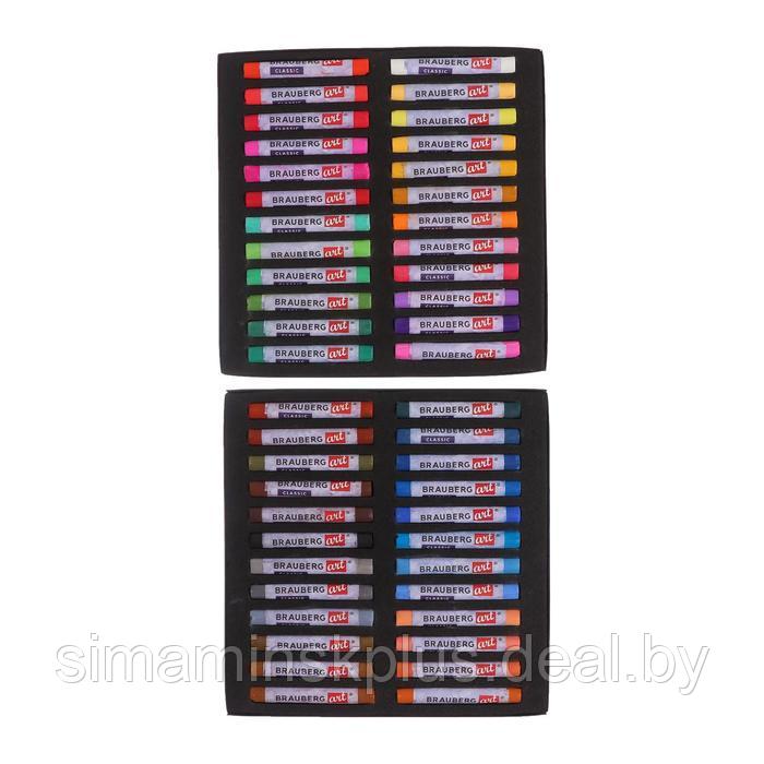 Пастель сухая Soft набор 48 цветов, Brauberg Art Classic - фото 4 - id-p184872533