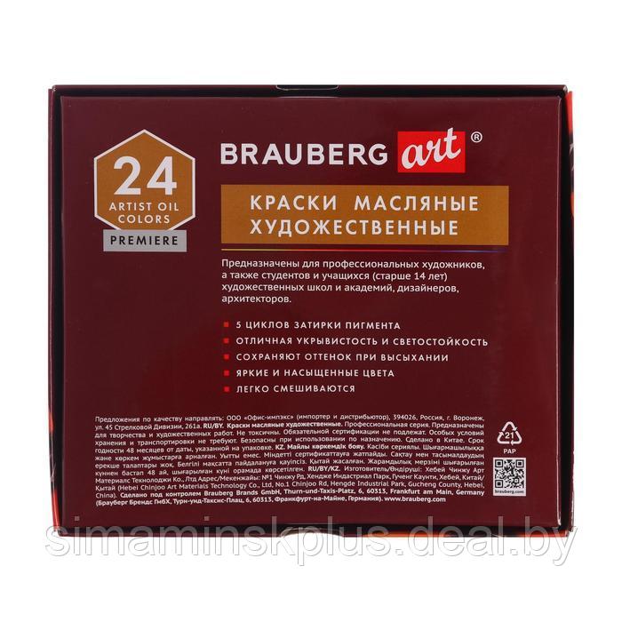 Краска масляная художественная, набор 24 цвета х 22 мл, Brauberg Art Premiere - фото 4 - id-p184872543