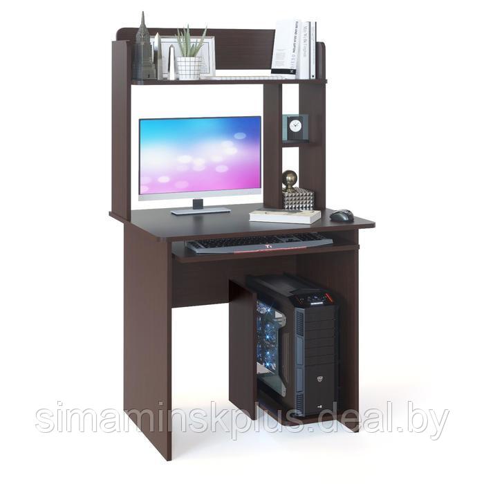 Компьютерный стол «КСТ 21.1», 800 × 600 × 740 мм, цвет венге - фото 4 - id-p184873200